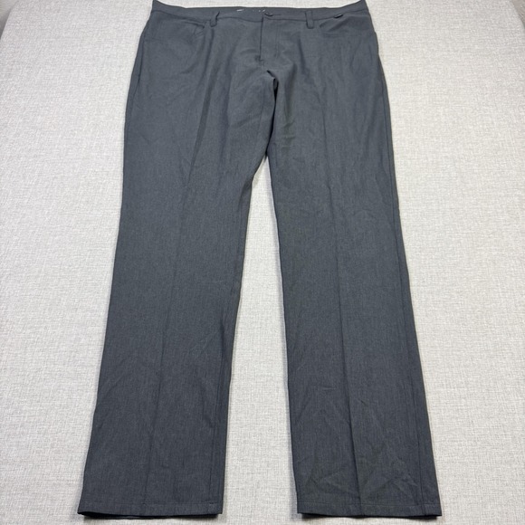 TravisMathew Other - Travis Mathew Pants Mens 38x34 Gray Dress Pants Flat Front Straight Pockets